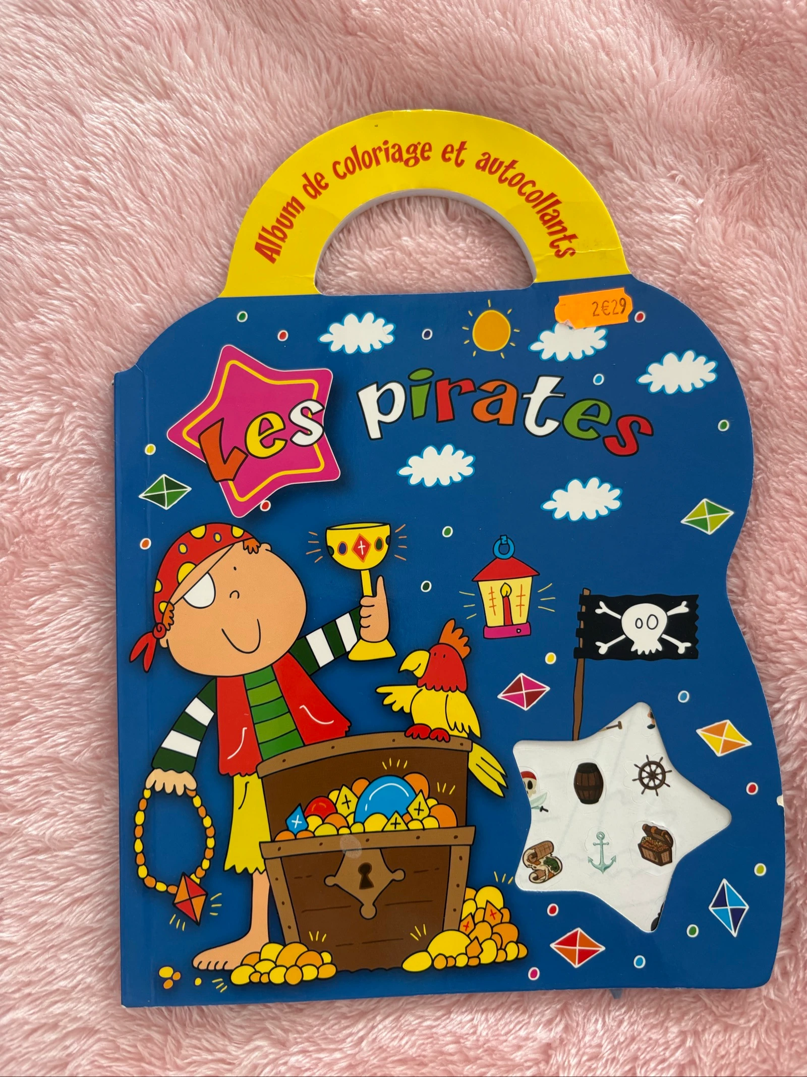 Lote de 4 livros de atividades e colorir (Spidey, Minnie, Piratas, Animais marinhos) – photo 8